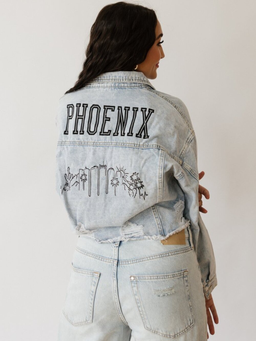 Phoenix Skyline Denim Jacket - Picture 4 of 5
